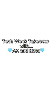 🩵 Tech Week Takeover with AK and Rose 🩵

Team Cinderella or Team Stepmother?!
