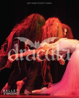 BALLET ENSEMBLE OF TEXAS PRESENTS

🩸🦇DRACULA 🦇🩸
 
ALL-NEW CHOREOGRAPHY BY LINDSEY YOES DANIEL & WALKER MARTIN
 
FRIDAY, OCTOBER 30, 2026
6:00 PM — Drinks with Dracula
7:00 PM — Dracula Performance
 
SATURDAY, OCTOBER 31, 2026
2:00 PM — Dracula Performance
Post Performance — Trick-or-Treat with the Ensemble
 
COME IN COSTUME!
Join us in costume for Dracula! Best dressed wins a prize. (Each show) 
 
$50 Adults | $40 Students/Seniors
Tickets: coppellartscenter.org
972-304-7047
 
Photo by Abby Thurgood
#coppellchamber