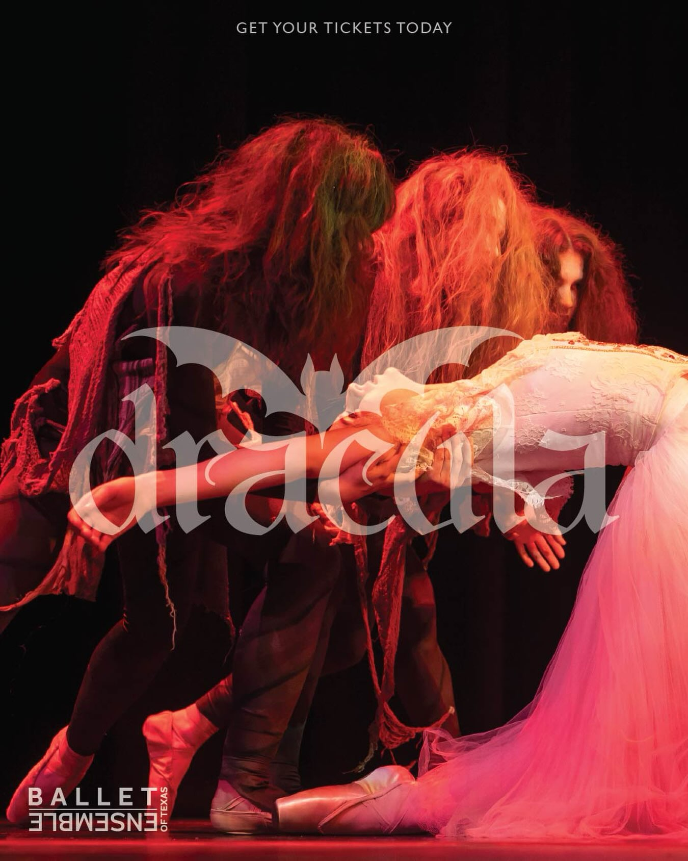 BALLET ENSEMBLE OF TEXAS PRESENTS

🩸🦇DRACULA 🦇🩸
 
ALL-NEW CHOREOGRAPHY BY LINDSEY YOES DANIEL & WALKER MARTIN
 
FRIDAY, OCTOBER 30, 2026
6:00 PM — Drinks with Dracula
7:00 PM — Dracula Performance
 
SATURDAY, OCTOBER 31, 2026
2:00 PM — Dracula Performance
Post Performance — Trick-or-Treat with the Ensemble
 
COME IN COSTUME!
Join us in costume for Dracula! Best dressed wins a prize. (Each show) 
 
$50 Adults | $40 Students/Seniors
Tickets: coppellartscenter.org
972-304-7047
 
Photo by Abby Thurgood
#coppellchamber